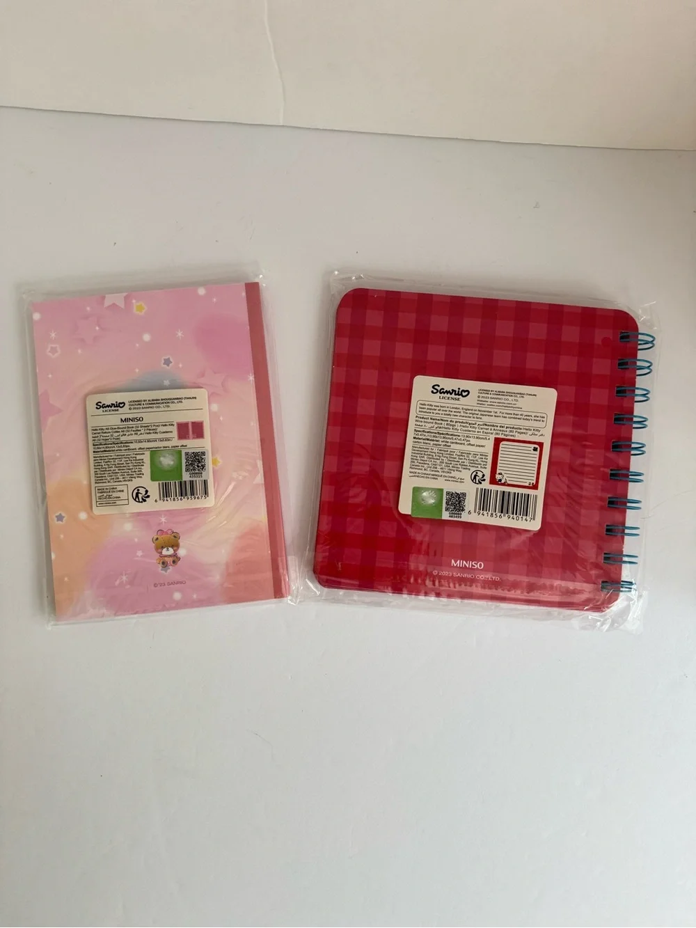 Hello Kitty Miniso x Sanrio Notebook Set NWT Kawaii Stationery